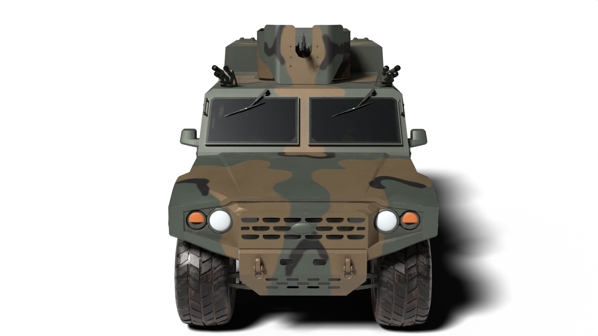 Reconnaissance Vehicle K-153 3D - TurboSquid 2206026