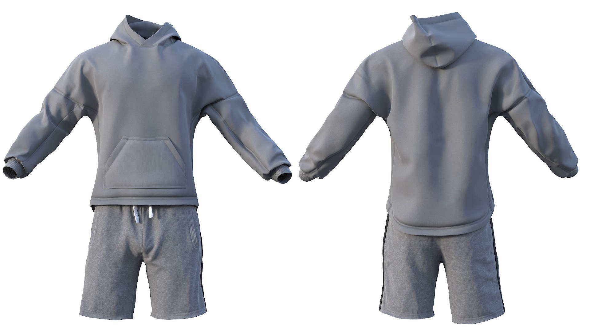 Mens and Womens Sport Outfits Collection 3D model TurboSquid 1918739