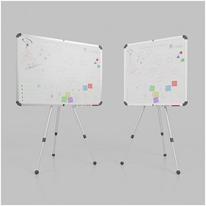 Modern Office Whiteboard Duo - Customizable Writing Boards
