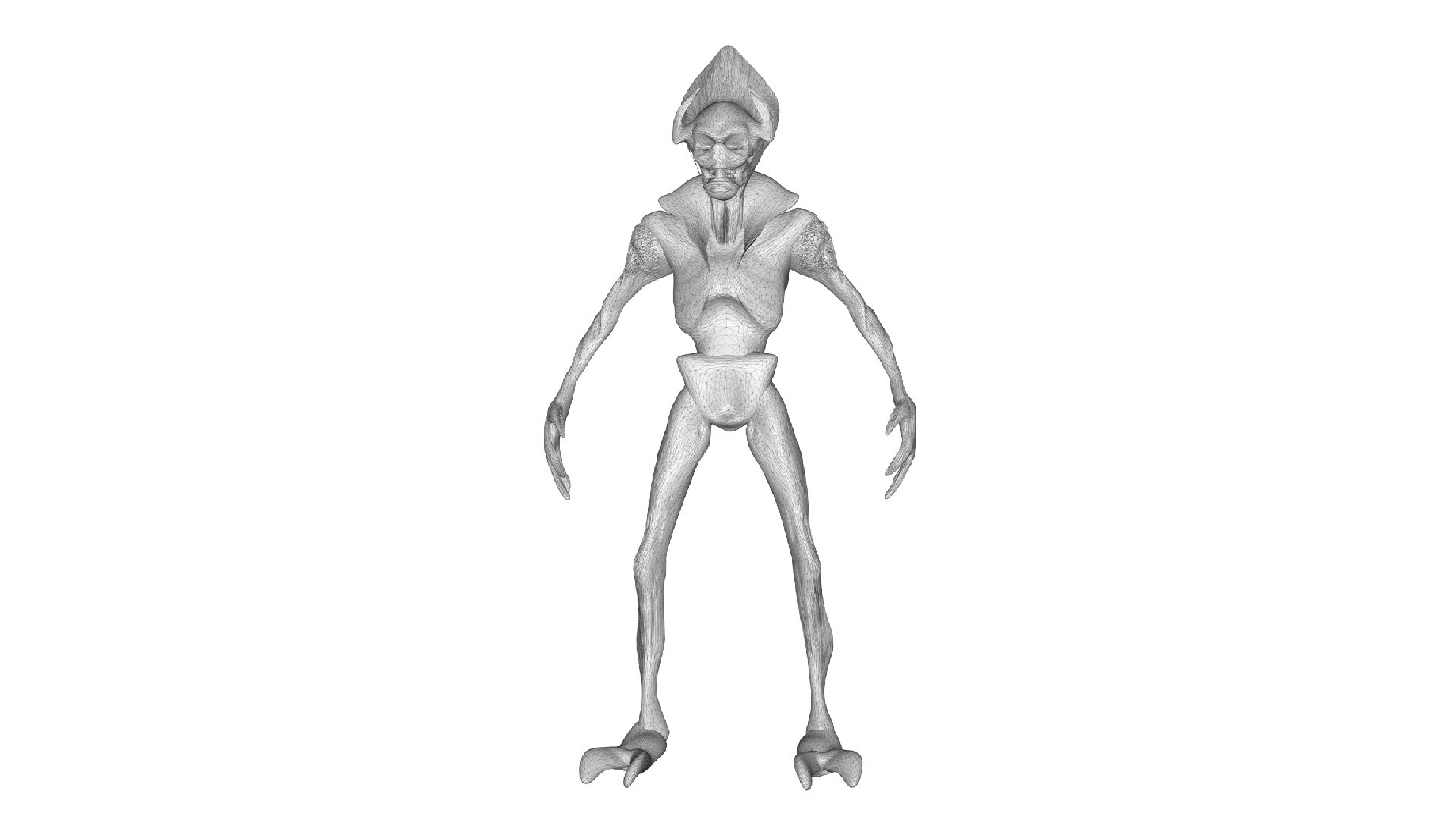 3D Skeleton Monster Model - TurboSquid 1794715