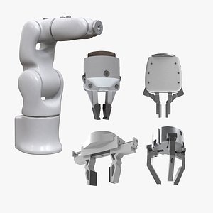 Pharm Robot with Set of Grippers