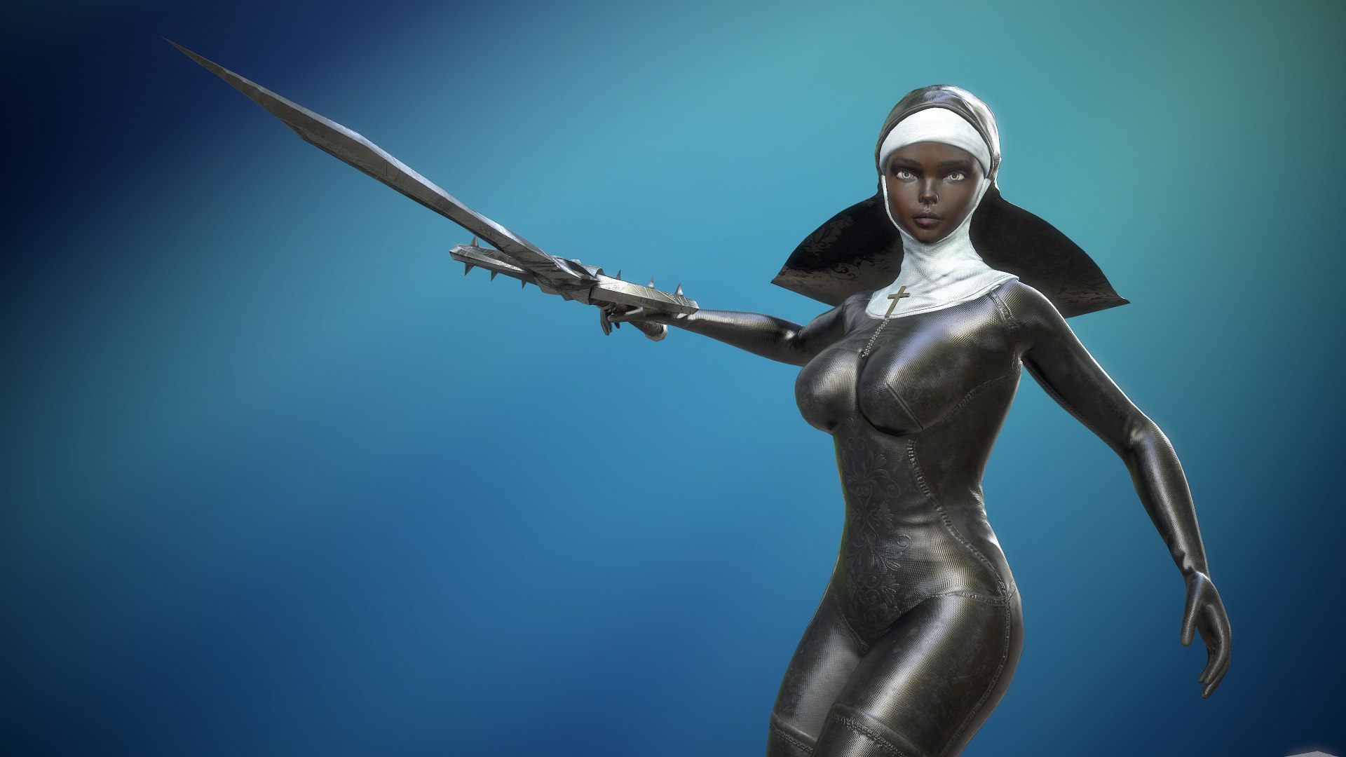 Latex Nun 3D https://p.turbosquid.com/ts-thumb/Gy/i3T6nv/Nh/3/jpg/1644616550/1920x1080/fit_q87/55ca50192fbd1f4ba01a16c5b206c7748c9292a7/3.jpg