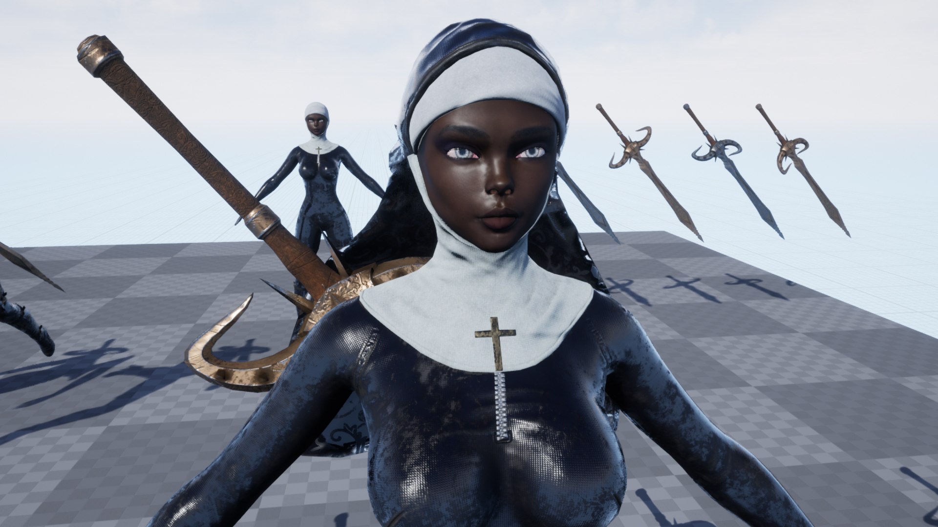 Latex Nun 3D https://p.turbosquid.com/ts-thumb/Gy/i3T6nv/te/5/jpg/1644616562/1920x1080/fit_q87/effd9075364bb39f38242cbe71b014c962a7a268/5.jpg