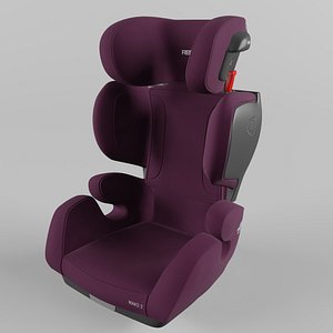 3D Recaro Mako 2 Children Car Seat Core Very Berry model