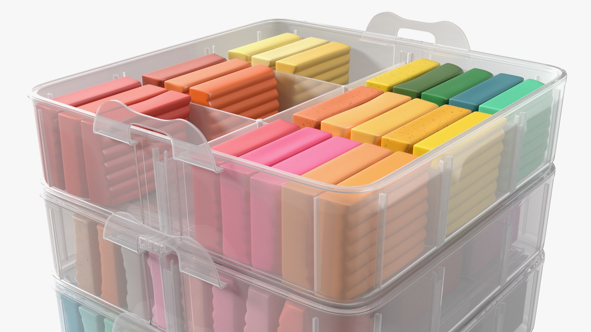 3D Polymer Clay Full Kit model TurboSquid 2044703