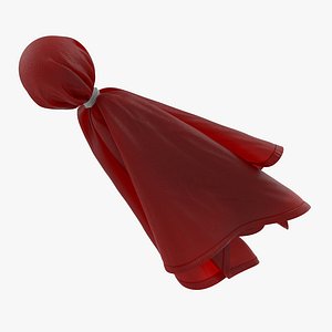 Football Penalty Flag Red 5 3D Model