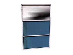 3D model Glass Window