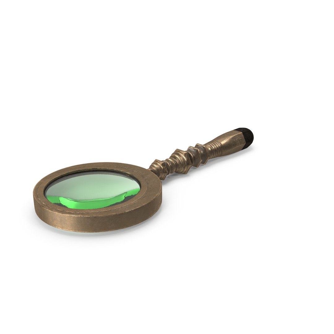 3D Magnifying Glass https://p.turbosquid.com/ts-thumb/Gy/q978F3/5B/spyglass_0091/jpg/1647867769/1920x1080/fit_q87/cecdfa27cfd38e201b36471430da38f4647487fe/spyglass_0091.jpg