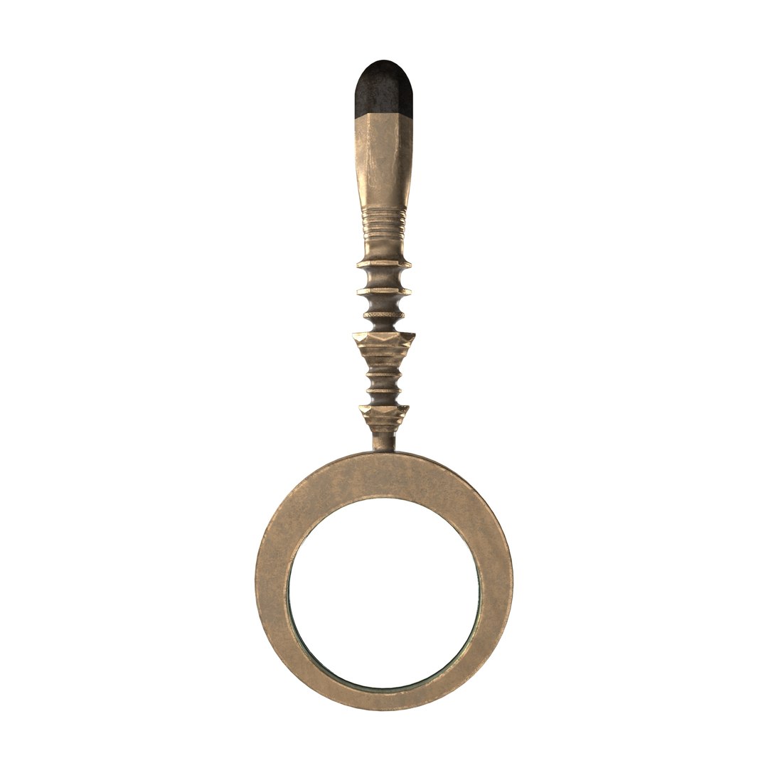 3D Magnifying Glass https://p.turbosquid.com/ts-thumb/Gy/q978F3/8G/spyglass_0225/jpg/1647867779/1920x1080/fit_q87/ff116c8de7ba4e77d1c14bdddd7bb09e85057d45/spyglass_0225.jpg