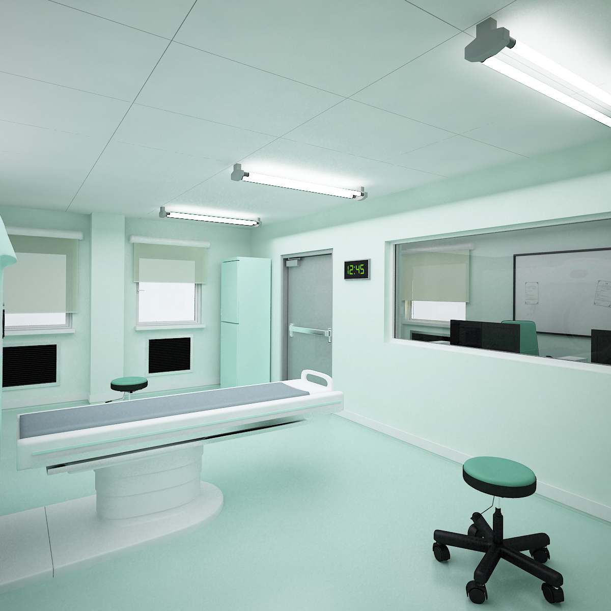 mri scanner room scene max