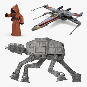 Star Wars Universe Rigged For Maya Collection