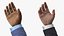 Realistic Business Handshake Prop Two Tones