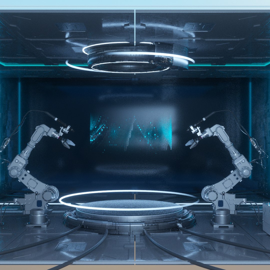 modelo 3d Technology scene - TurboSquid 1939723