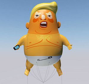 Donald Trump Baby Balloon