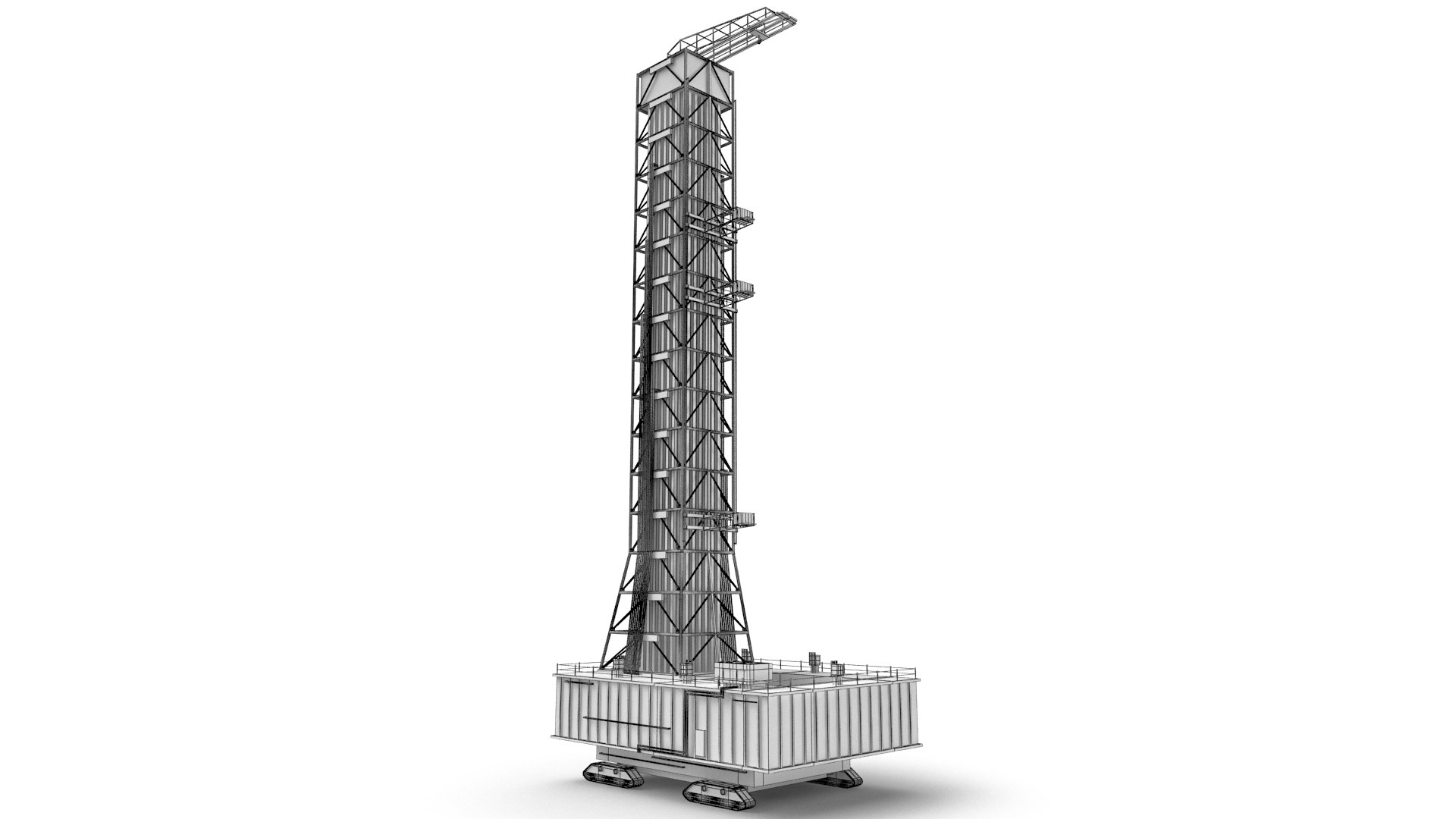 Rocket Launch Base 3D - TurboSquid 1470728