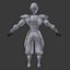 3D ninja gladiator model