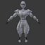 3D ninja gladiator model