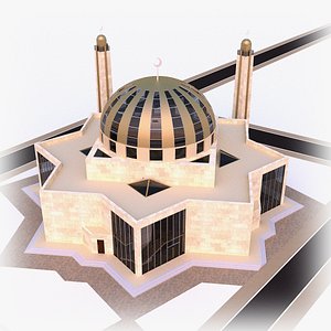 3D Sheikh Zayed Mosque Scenes