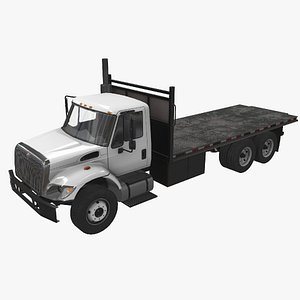 Flatbed Truck International 7400 --151--