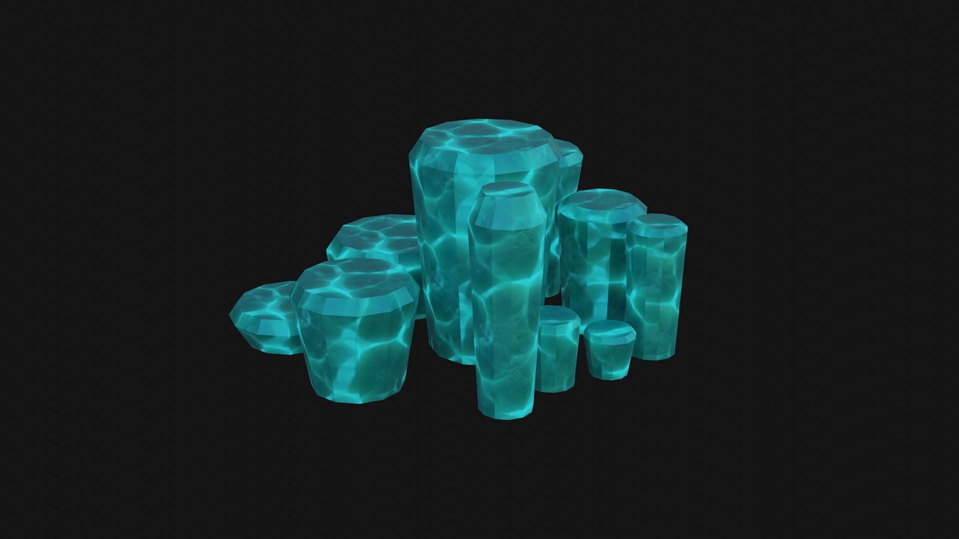 3D Crystals - TurboSquid 2183051