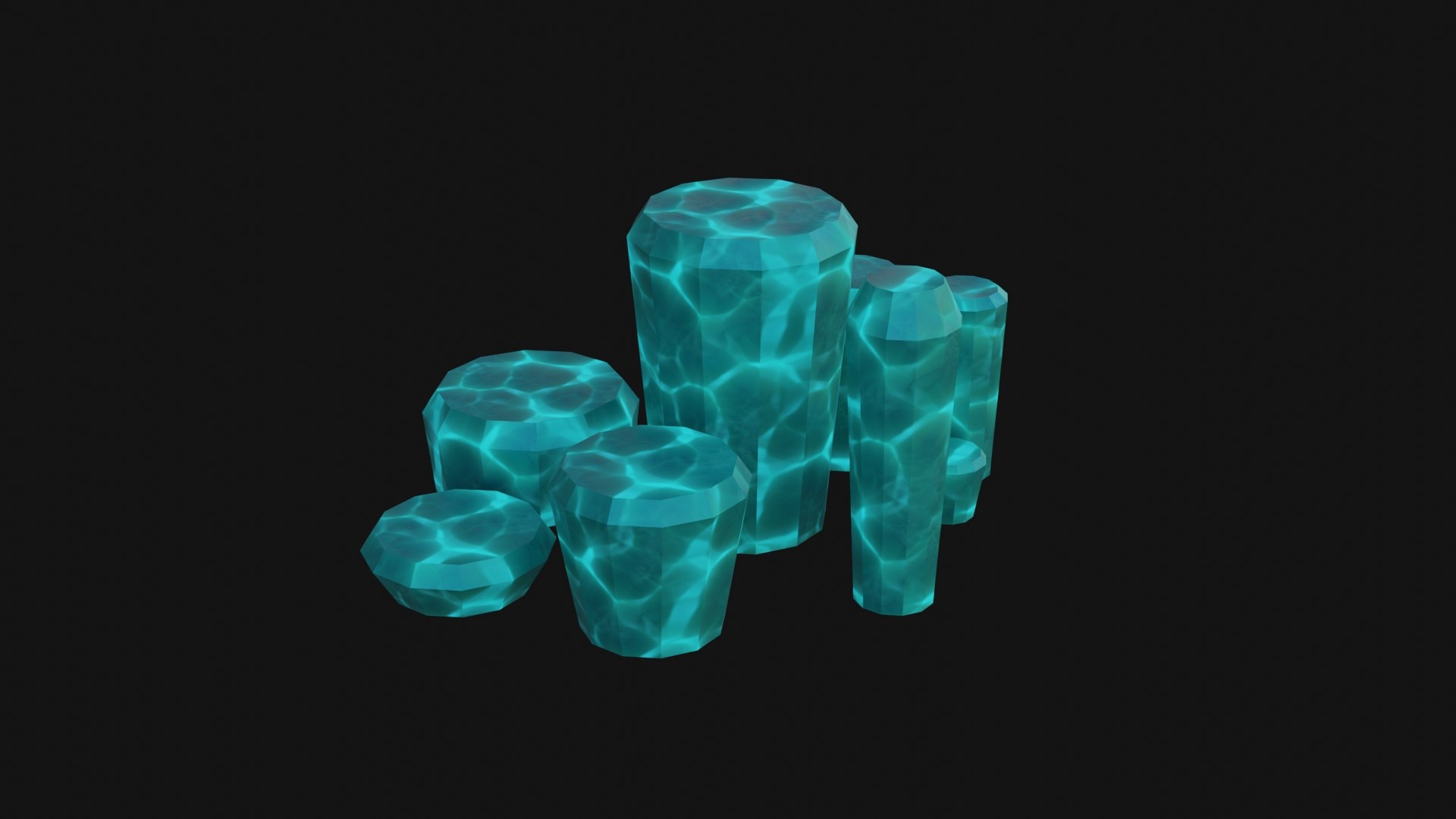 3D Crystals - TurboSquid 2183051