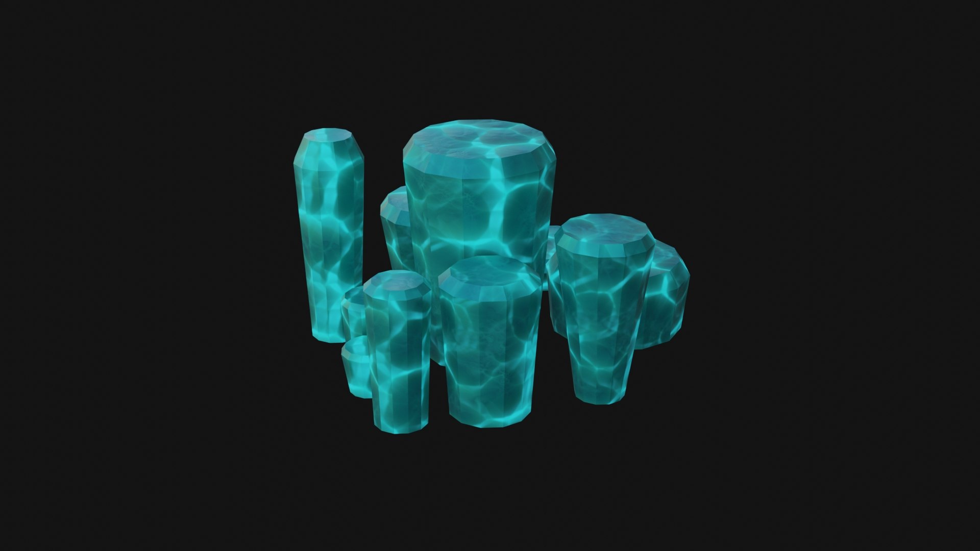 3D Crystals - TurboSquid 2183051