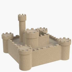 sand castle 2 3D