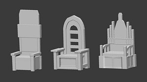 Throne 3D Models for Download | TurboSquid