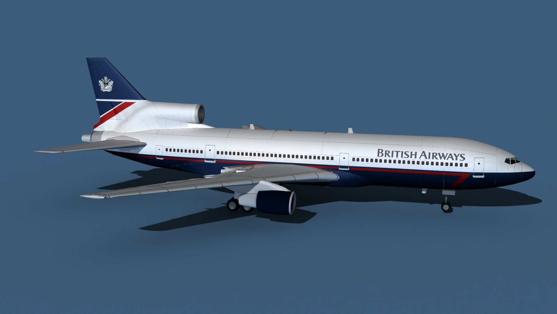 Lockheed L-1011-50 British Airways 1 3D model - TurboSquid 1921495