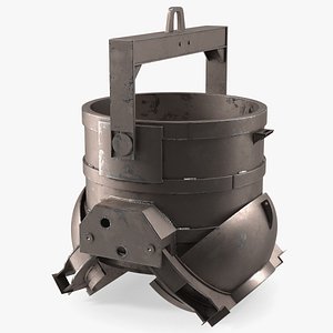 3D Charging Bucket with Open Bottom