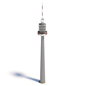 3D model Danube Tower