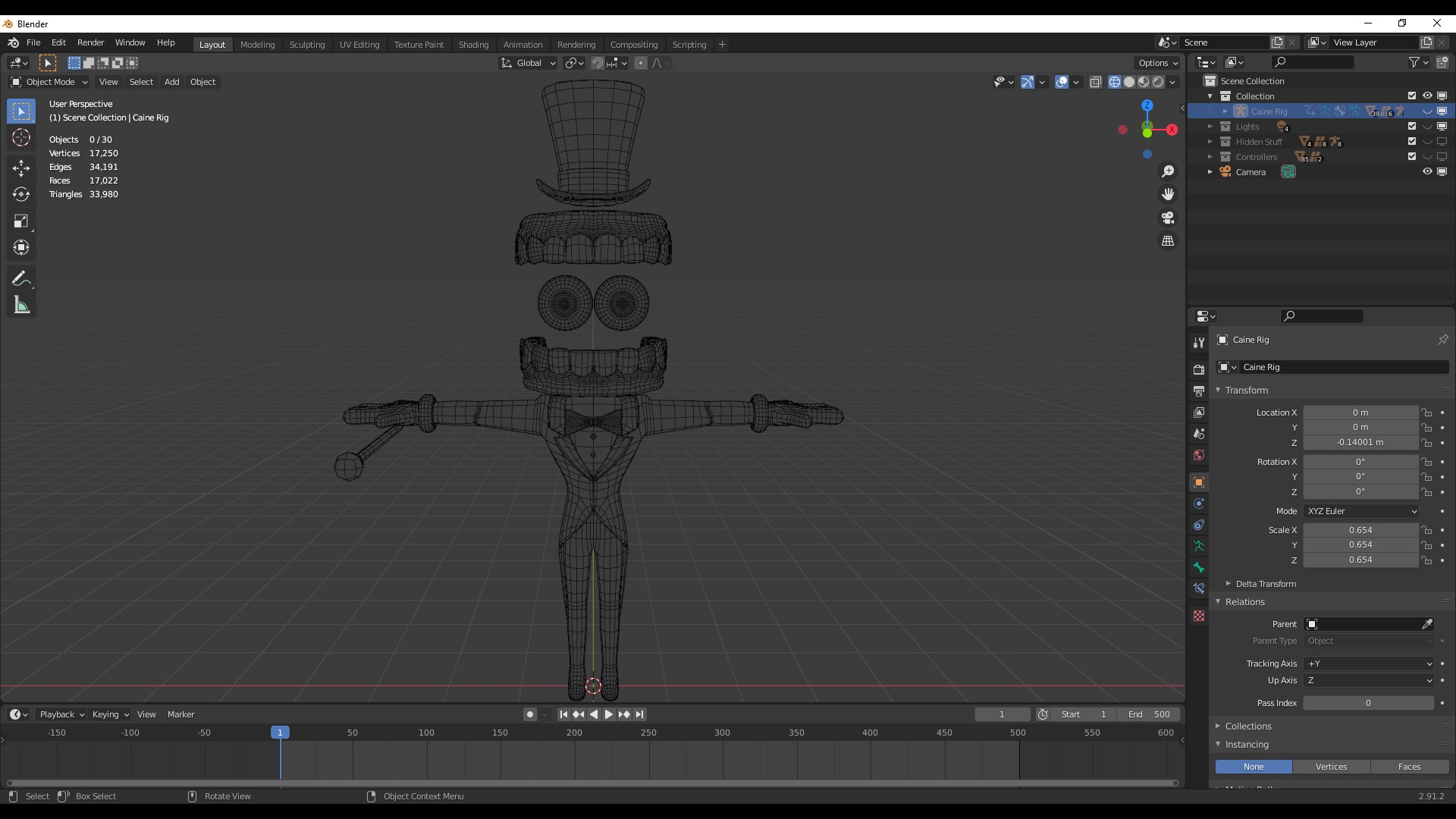 3D Caine - The Amazing Digital Circus - TurboSquid 2446878