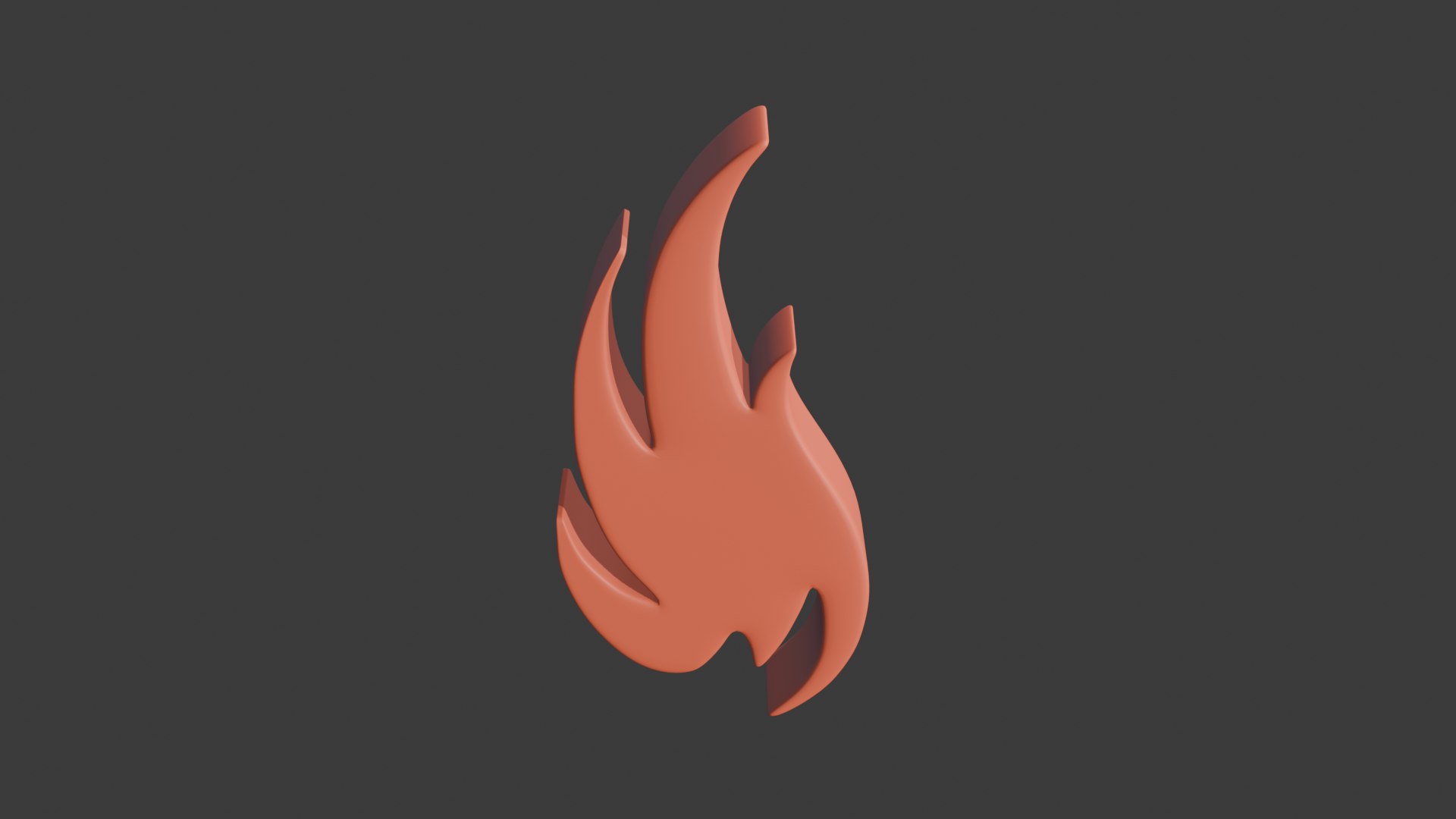 Fire Icon 26 3D Model - TurboSquid 2470539