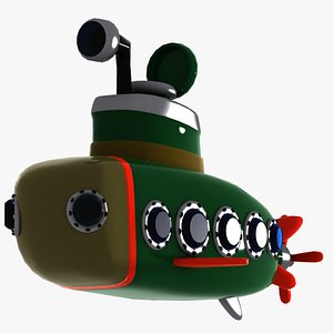 Cartoon Submarine