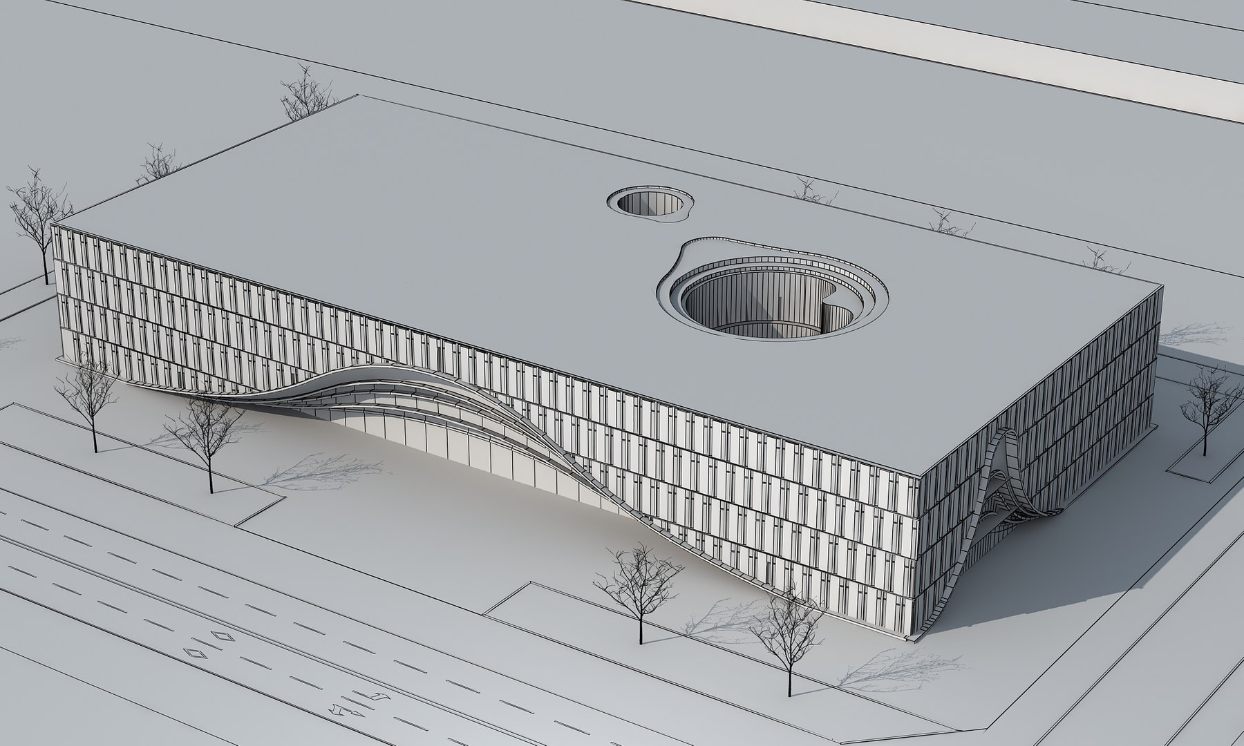 Modern Building 94 3D - TurboSquid 2365832