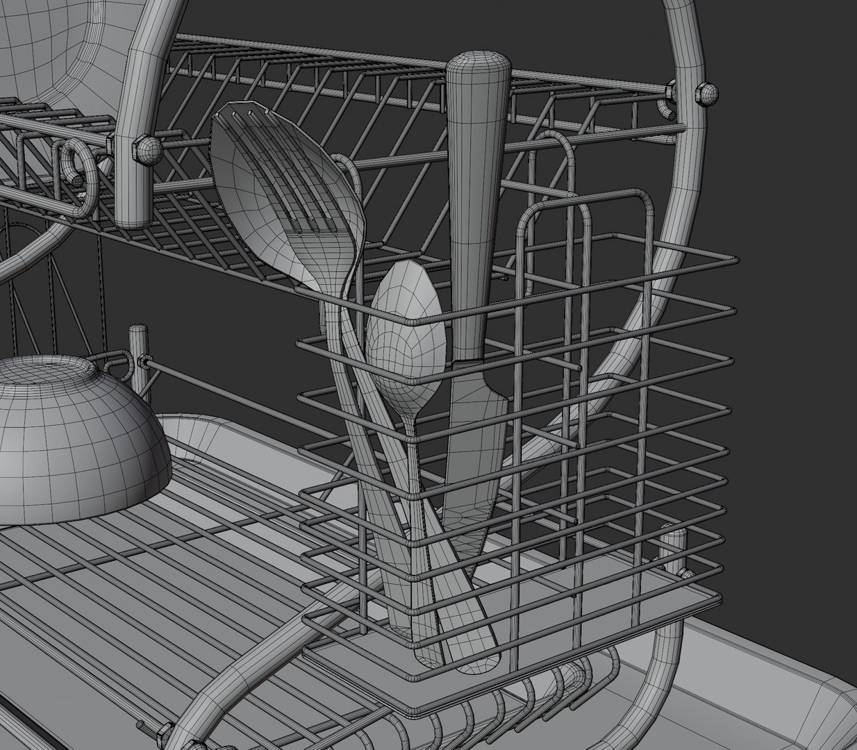 3D dish drainer plates cutlery https://p.turbosquid.com/ts-thumb/H0/4Jm8Aj/pV/wireframe_0004/jpg/1733942414/1920x1080/fit_q87/ce17d4fbf262d26164501ff4af12447f348f774c/wireframe_0004.jpg