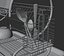 Dish Drainer Plates and Cutlery
