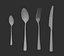 Dish Drainer Plates and Cutlery