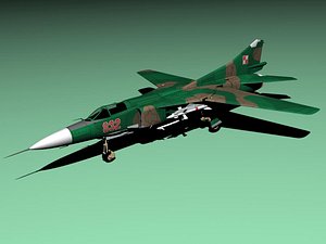 mig 23 3d model