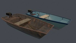 Metal boat PBR