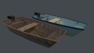 Metal boat PBR