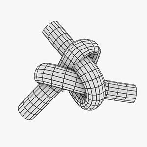 3D knot model