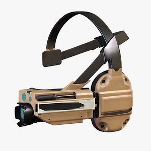 Tactical Visor- Sci-Fi Military Headset Accessory