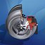 Sezione trasversale del turbocompressore