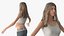 Ceinture de soutien de grossesse beige pour femme enceinte debout