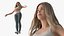 Ceinture de soutien de grossesse beige pour femme enceinte debout