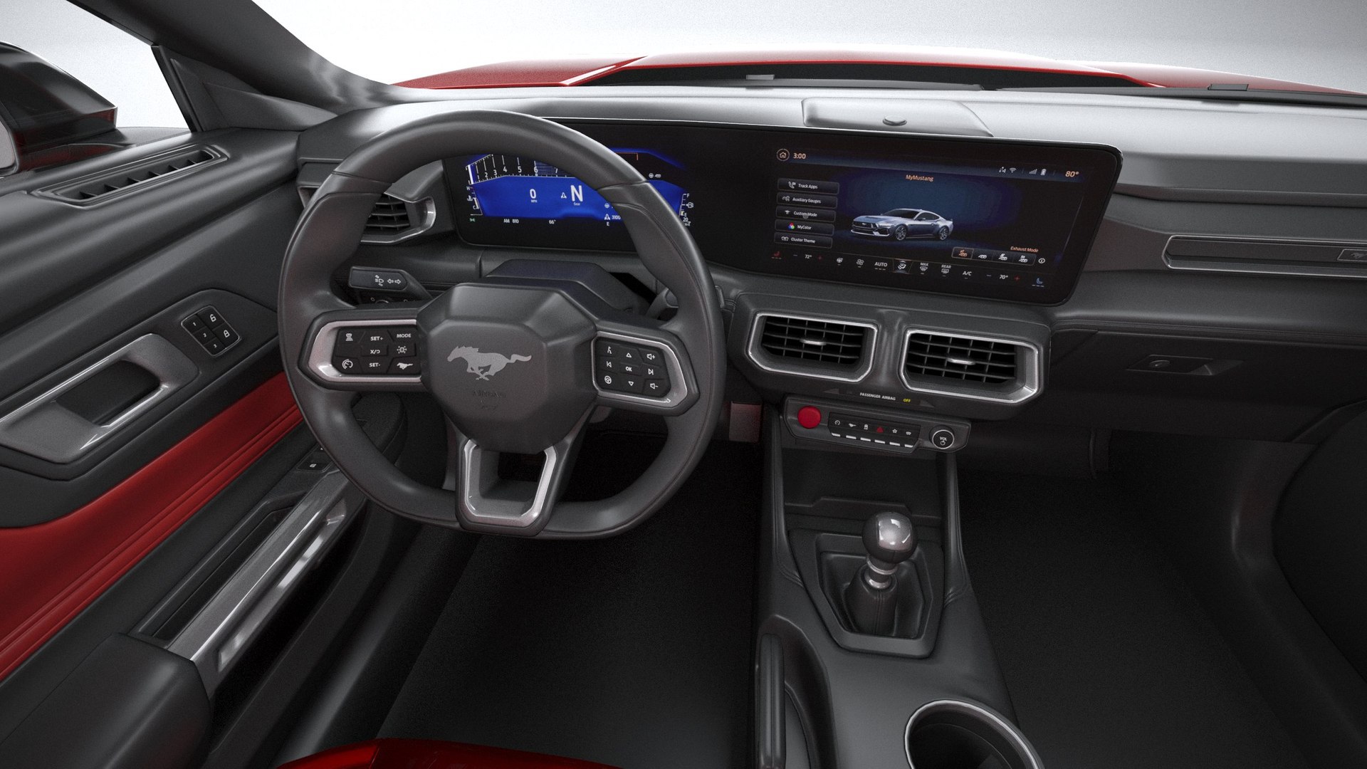 3D Ford Mustang GT 2024 with interior model TurboSquid 1987683