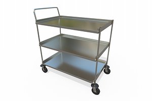 3D medical service cart