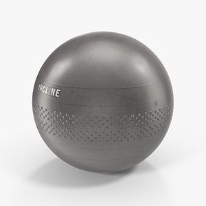 3D classic exercise ball chair model