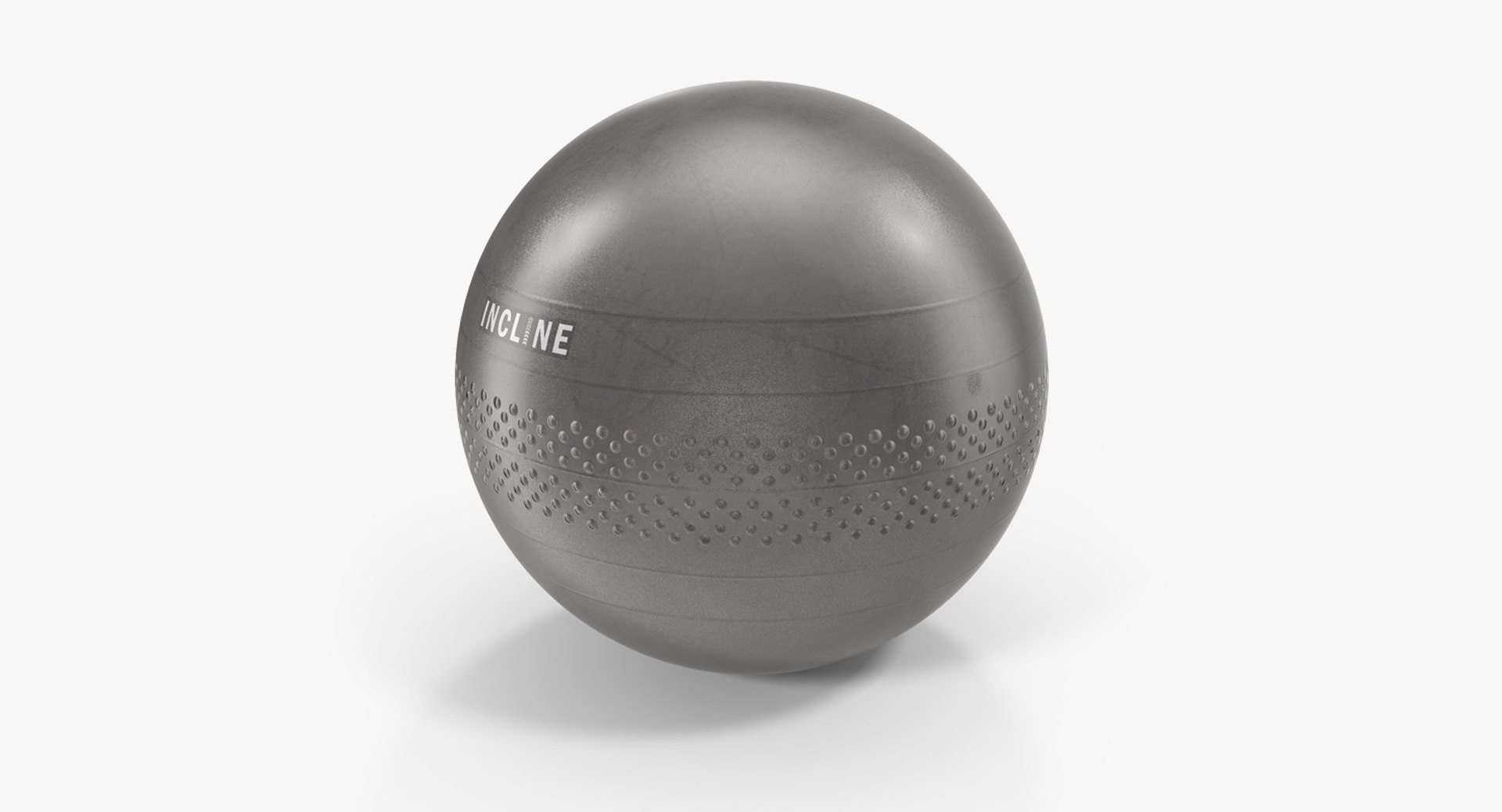 Classic Exercise Ball Chair 3D model preview